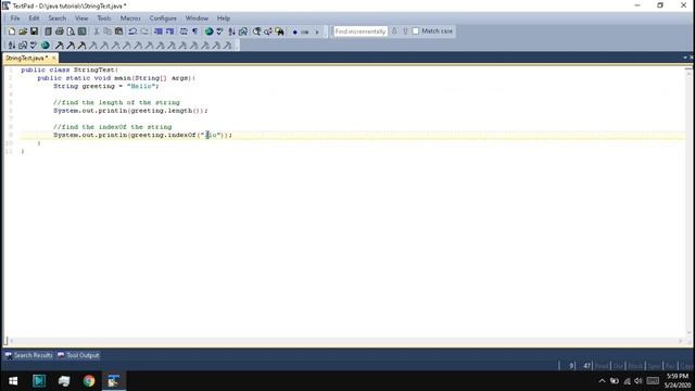 Java Tutorial 8 : String #1 - String Methods смотреть онлайн