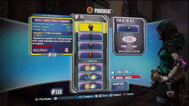 Seraph Weapon Shop Locations Borderlands 2 смотреть онлайн