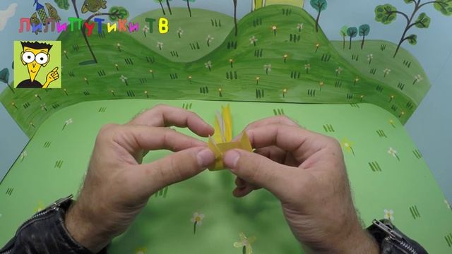 Оригами кошка из бумаги | #Оригамикошка ❤️ Лилипутики ТВ смотреть онлайн