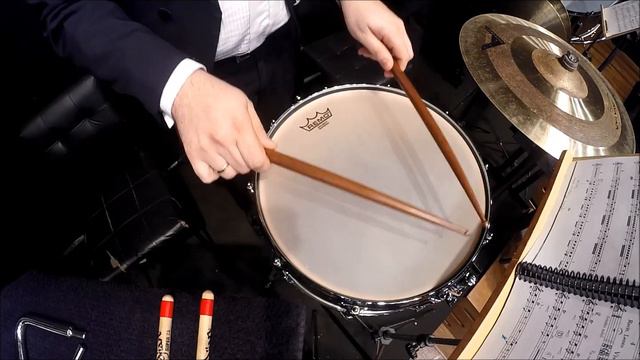 Scheherazade - Korsakov, Mvt III (Caixa-clara/Snare Drum)