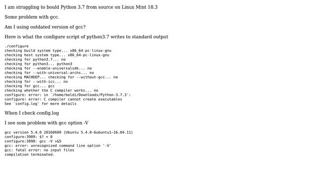 Bulding Python 3.7 from source смотреть онлайн