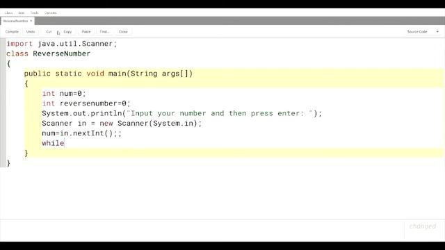 Java Program to Reverse a Number | How to Reverse a Number in Java Using While Loop | Java смотреть онлайн