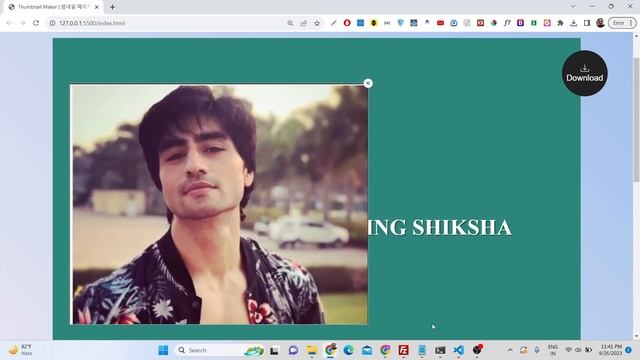 Build a Canva Clone Thumbnail Generator Web App in Browser Using FabricJS in HTML5 & Javascript смотреть онлайн