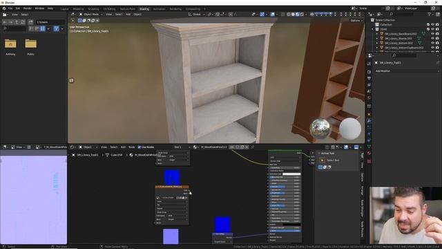 Bibliotheque D'Assets 3D - - Texturing Avancé Painter et Blender смотреть онлайн
