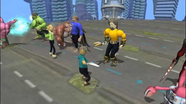 Heroes vs Cartoon Characters Turf War | Hero vs Cartoon [S1] | SPORE смотреть онлайн