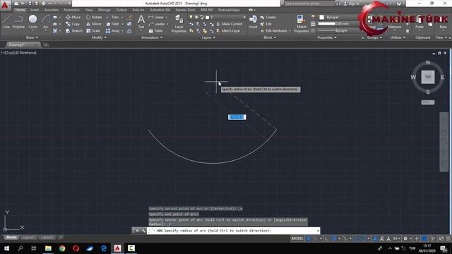 MT - AutoCAD Komut Eğitimleri : Arc | Ders 5 смотреть онлайн