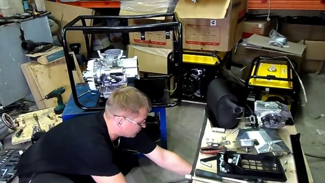 Разбор генератора FIRMAN SPG6500E1 - часть 4 смотреть онлайн
