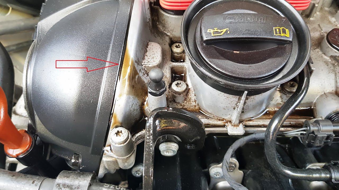 Volkswagen Tiguan. Замена прокладки крышки ГРМ смотреть онлайн