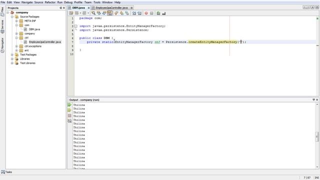 java persistence (JPA) with MySql Database part3.avi смотреть онлайн