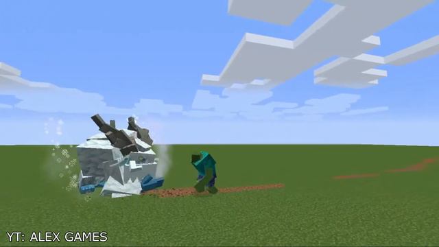 Frostmaw Vs. Mutant Monsters in Minecraft смотреть онлайн