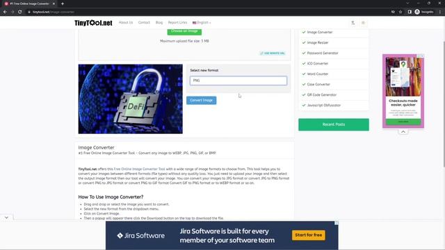 How To Convert any image to WEBP, JPG, PNG, GIF, or BMP || Free Online Image Converter || TinyTool смотреть онлайн