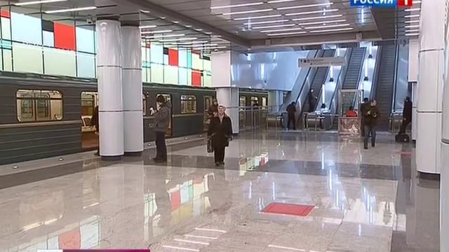 Открытие станции метро Саларьево в Москве смотреть онлайн