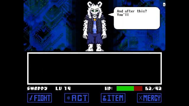 Storyswap Asriel Genocide Battle: Asriel Absorbs The 6 Human Souls!?
