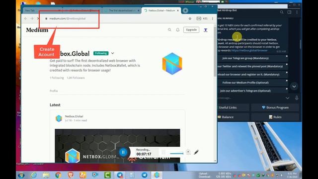Earn NBX Token With NetBox Browser ( Same Brave Browser) Earn 100$ Every Month смотреть онлайн