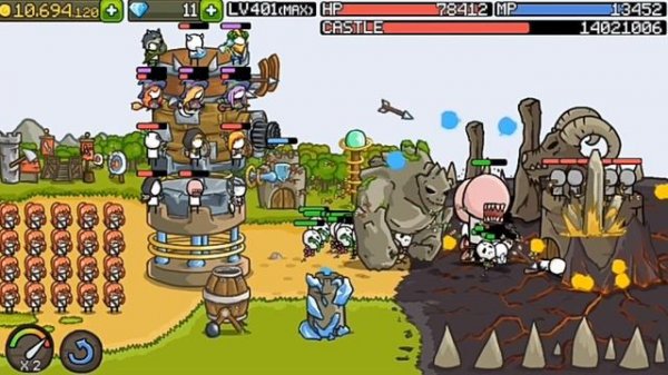 Баг в игре Grow Castle