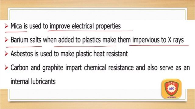TNPSC AE - Building Materials & Construction Practices/Plastics/Point 2 Point