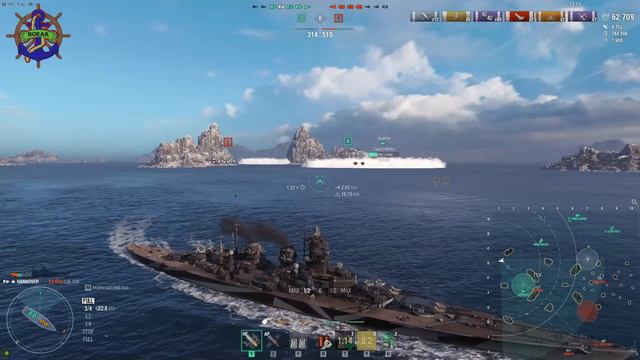 HANNOVER Tier XI🔥Full Sec Brawler🔥Superships - ranked- World of Warships смотреть онлайн