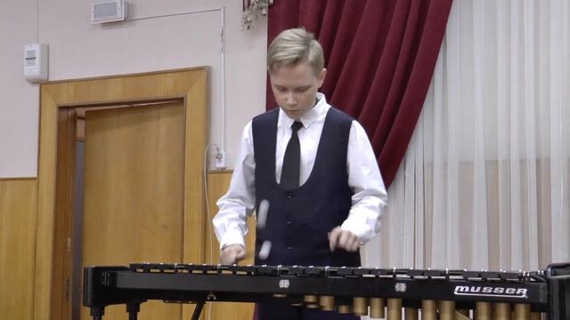 Стокато на ксилофоне. Исполняет Тимур Дасаев. смотреть онлайн