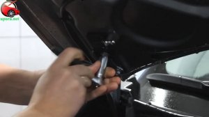 Установка упоров / амортизаторов капота на Mitsubishi Eclipse Cross 1 от upora.net