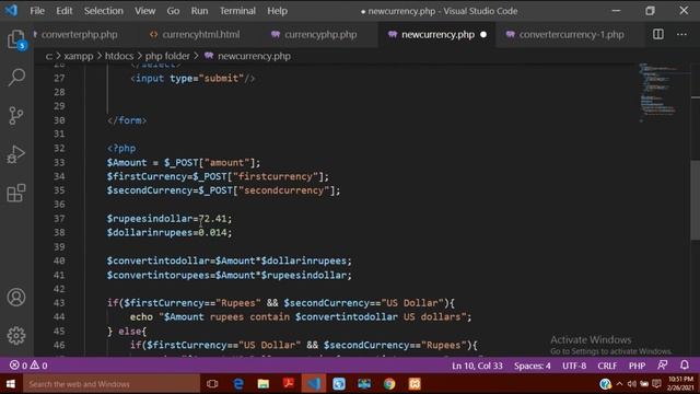 Part 7: Show Result On Same Page After Form Submission In PHP