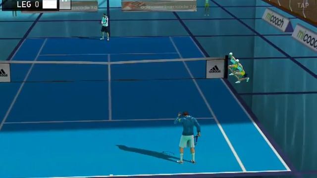 miCoach Tennis - Adidas - Gameplay Video / Shark Court - iPhone / iPod Touch / iPad смотреть онлайн