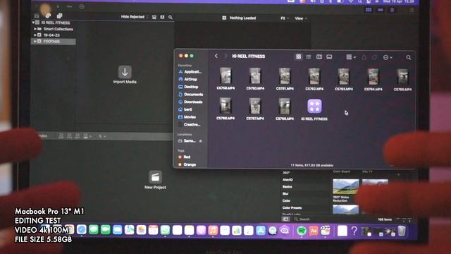Macbook Pro 13 M1 VS M2 Video Editing Comparison