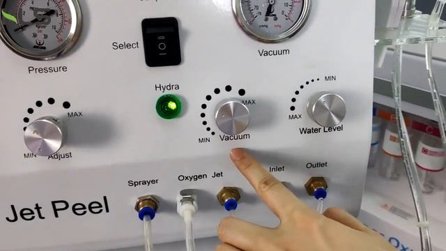 Косметологический комбайн - OXYGEN AQUA JET PEEL 5 in 1(JMD-15, WMD-15, spa 6.0) смотреть онлайн