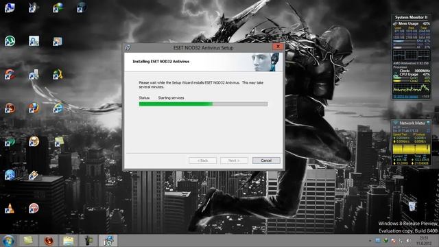 ESET NOD32 Antivirus 6 install windows 8 +Username Password 28 03 2014 смотреть онлайн