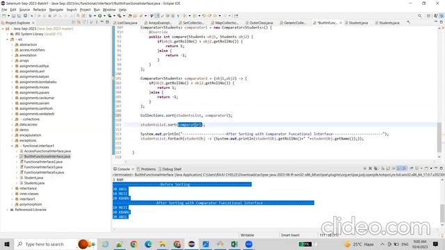 Selenium-Java-Day19 ( Functional Interfaces & Streams [Filter, Map, Reduce] usage in Collections) смотреть онлайн