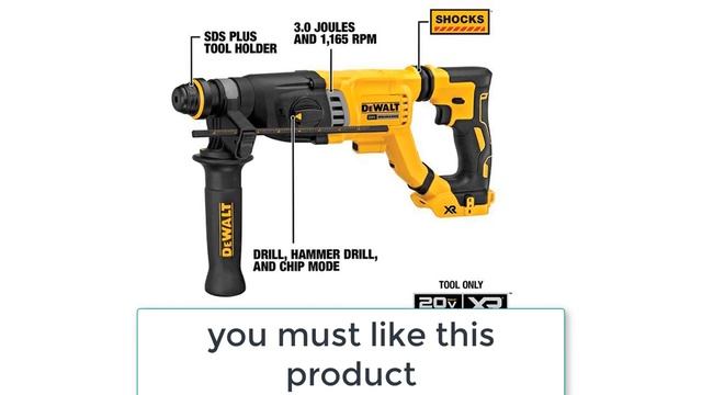 Best Rotary Hammer | DEWALT DCH263 20V Rotary Hammer Review