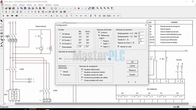 Imprimir de CADE SIMU Esquemas en PDF (Ajuste del ÁREA de IMPRESIÓN) смотреть онлайн