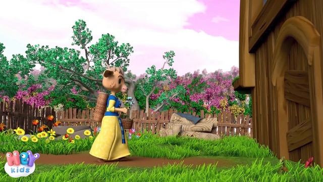 Capra Cu Trei Iezi ? Povesti pentru copii | HeyKids - Desene animate смотреть онлайн