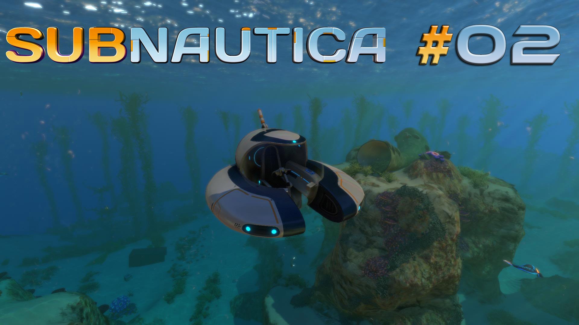 Subnautica выживание #2 Взрыв "Авроры" и строительство "Мотылька"