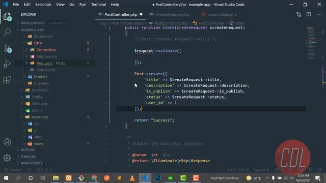 (26) Form Request vs Validate Method | Valid смотреть онлайн