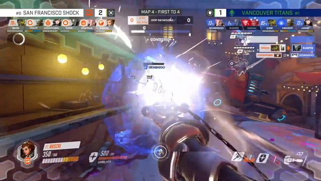 HIGHLIGHTS San Francisco Shock vs. Vancouver Titans | Stage 1 Playoffs | Finals | Overwatch League смотреть онлайн