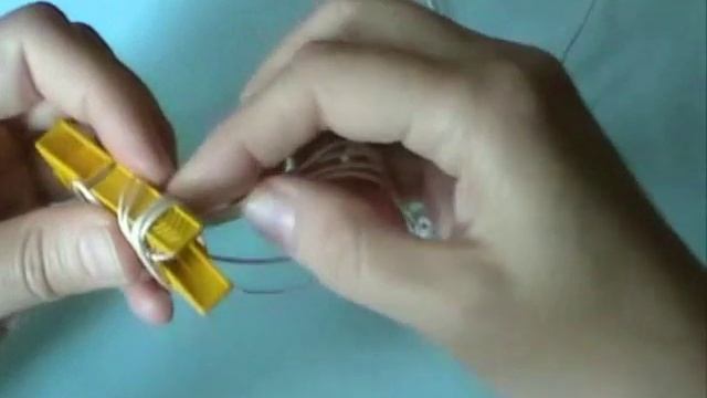 Плетем браслет на прищепке смотреть онлайн