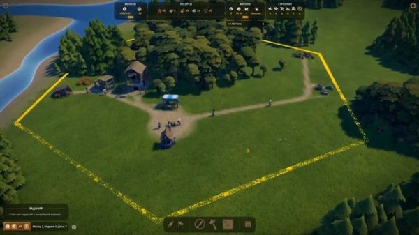 Foundation - Строительство поселения и первые дома!