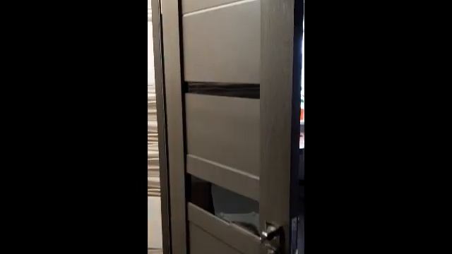 Межкомнатная дверь ЭКОШПОН 23Х грей/Проверка качества ДВЕРЕЙ И УСТАНОВКИ через год. смотреть онлайн