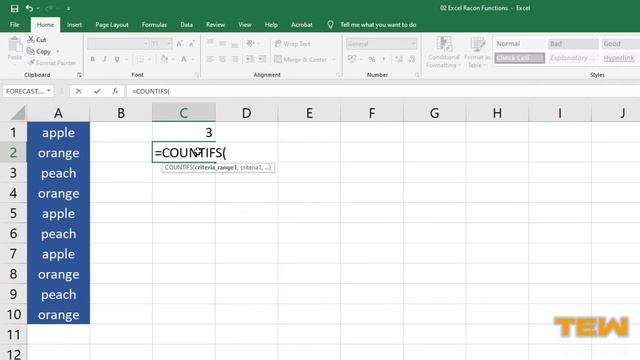 EXCEL COUNTIFS Function ? How to Use Countif Formula in Excel Properly смотреть онлайн