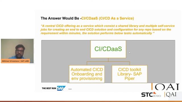 QAI STC 2020, Abhinav Srivastava, SAP Labs смотреть онлайн