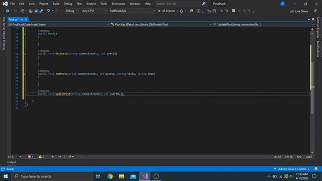 Creating The Api Project - Pt 4 смотреть онлайн