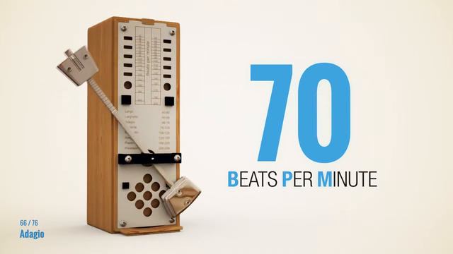 70 BPM Metronome смотреть онлайн