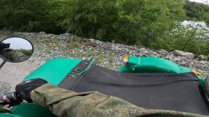 ОФФРОУД НА УРАЛЕ С КОЛЯСКОЙ! - #МОТОВЛОГ 16