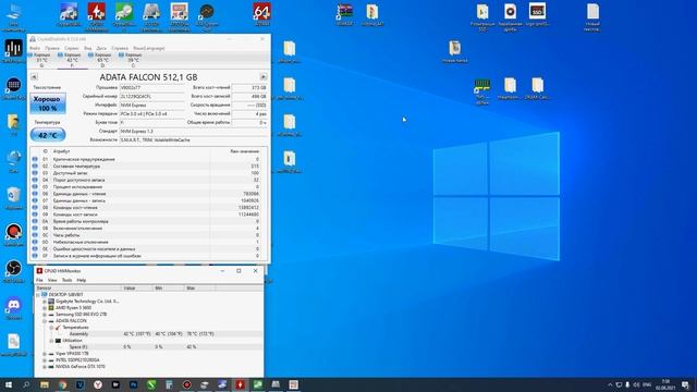 SSD ADATA Falcon 512GB AFALCON-1T-C смотреть онлайн