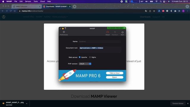 macOS PHP Kurulumu (MAMP) смотреть онлайн
