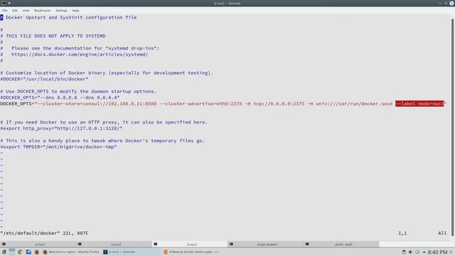 4. Meetup Docker Swarm смотреть онлайн