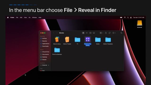 How to move a Final Cut Pro library to an external drive on your Mac | Apple Support смотреть онлайн