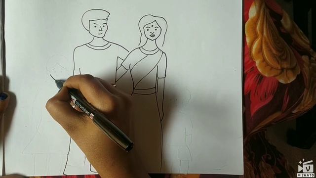 Family drawing | फैमिली ड्रॉइंग फॉर किड्स смотреть онлайн