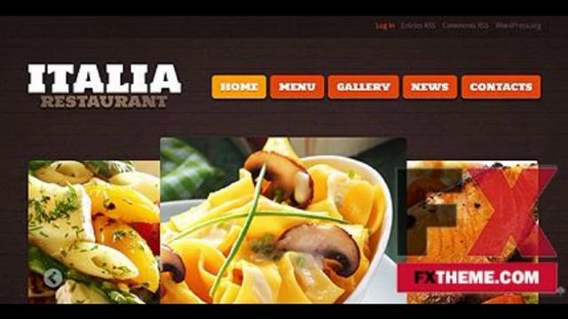 Italian Restaurant WordPress Theme by Mercury WordPress TMT by Warwick Jamie смотреть онлайн