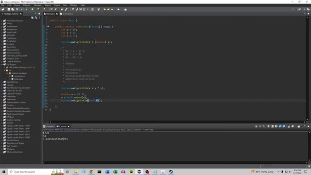 Lesson 4: Java Math, Math Class, Logical Operators смотреть онлайн